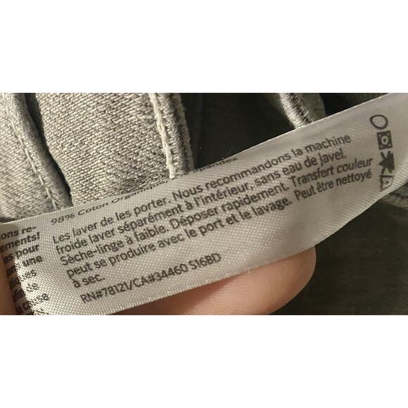 Eileen Fisher Women's Organic Cotton Gray Wash Slim Skinny Jeans Mid Rise Sz 12 - Picture 6 of 8